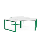 THINK-C 120° Y-Shaped Metal Frame Modular Office Workstation Desk - Gavisco Office Furniture